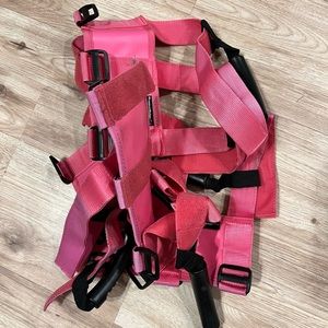 (4) Pink jeep grab handles